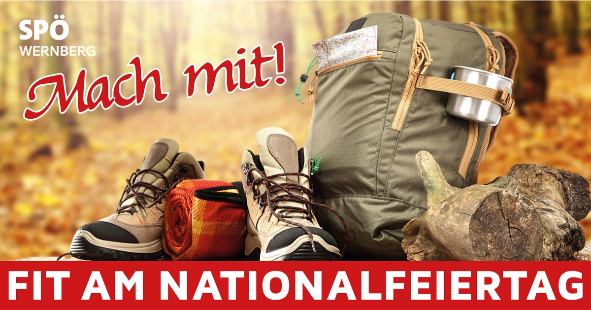 Herzliche Einladung zum Familienwandertag der SP&Ouml; Wernberg